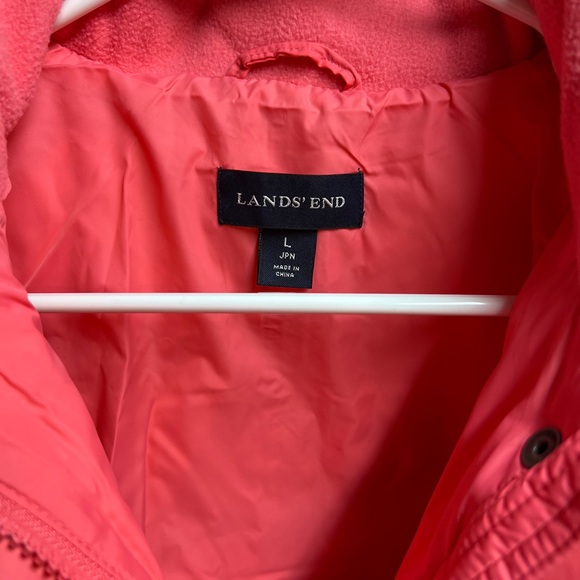 Lands' End Women's Vibrant Pink 80% Down Jacket - Picture 3 of 7